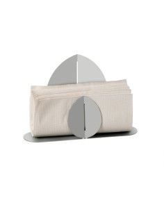 Arti & Mestieri - Portatovaglioli verticale Ficus-24 x-bianco marmo 6 x 16,5H cm 2