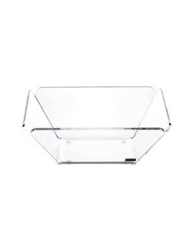 Vesta Home - Cestino Pane Like Water·trasparente·21 X 21 X 7,5 H Th. 5 Mm