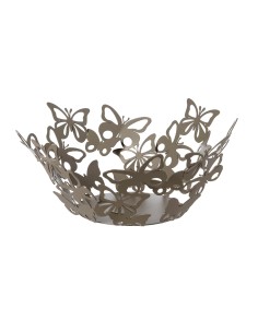 Arti & Mestieri - Centrotavola moderno Farfalloso piccolo-31 x-beige 12H cm 2