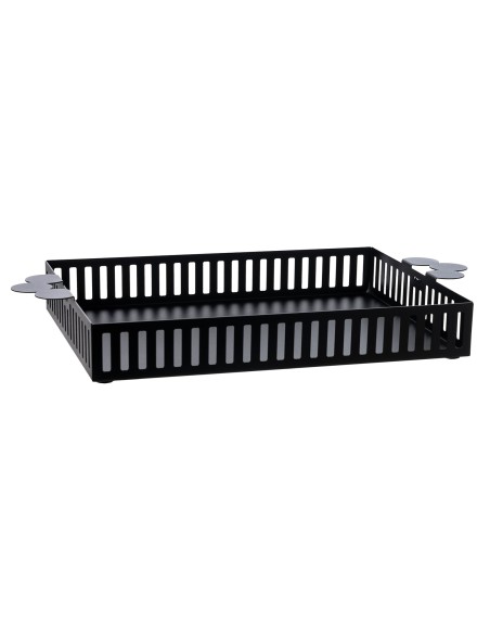 Arti & Mestieri - Vassoio moderno Old-31 x-nero 34,5 x 6H cm