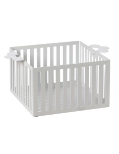 Arti & Mestieri - Cestino pane Old-28 x-bianco marmo 20 x 12H cm 2