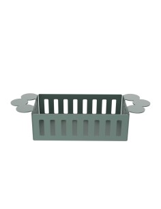 Arti & Mestieri - Porta bicchieri Old-giada cm 8,5x24x6 2