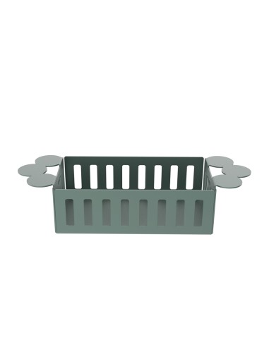 Arti & Mestieri - Porta bicchieri Old-giada cm 8,5x24x6