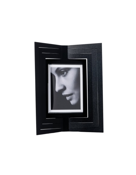 Arti & Mestieri - Portafoto di design Vibra piccolo-18,8 x-nero 23H cm (17 x 13 cm formato foto)