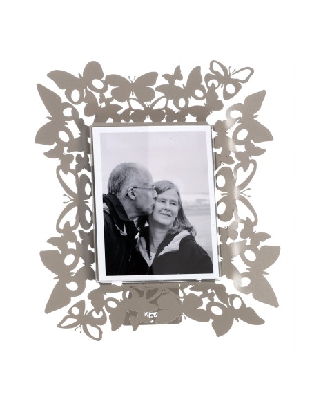 Arti & Mestieri - Portafoto di design Farfalloso verticale-26 x-sabbia 31H cm (13 x 17 cm formato foto)