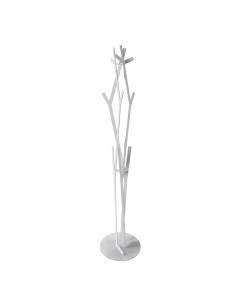 Arti & Mestieri - Appendiabiti da terra di design Uty-29,7 x-bianco marmo 177,8H cm