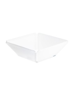 Vesta Home - Cestino Pane Like Water·bianco Monosatinato·21 X 21 X 7,5 H Th. 5 Mm 2