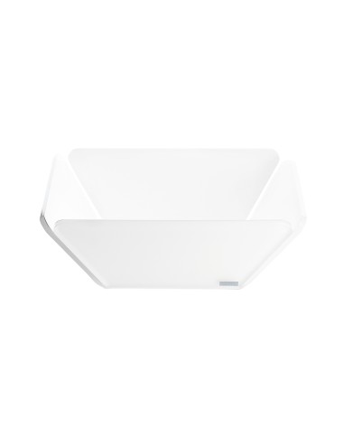 Vesta Home - Cestino Pane Like Water·bianco Monosatinato·21 X 21 X 7,5 H Th. 5 Mm