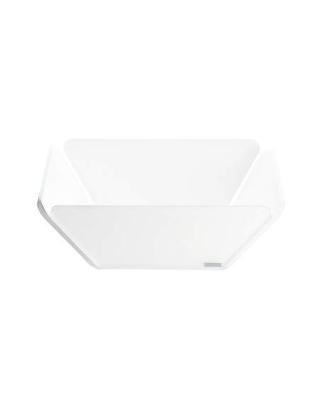 Vesta Home - Cestino Pane Like Water·bianco Monosatinato·21 X 21 X 7,5 H Th. 5 Mm