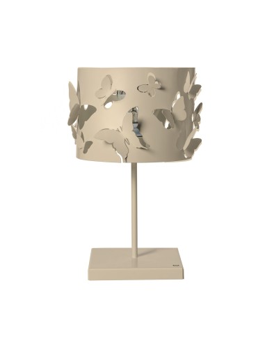 Arti & Mestieri - Lampada da tavolo moderna Farfallosa-crema 20 x 20 x 37,2H cm