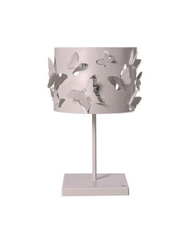 Arti & Mestieri - Lampada da tavolo moderna Farfallosa-gelso 20 x 20 x 37,2H cm