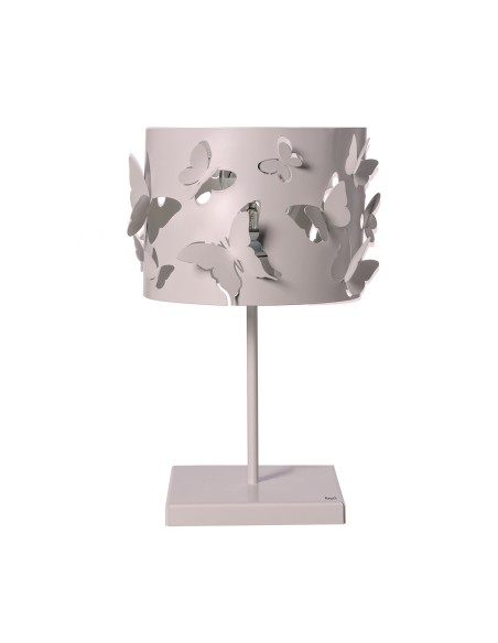 Arti & Mestieri - Lampada da tavolo moderna Farfallosa-gelso 20 x 20 x 37,2H cm