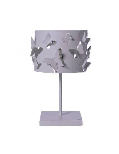 Arti & Mestieri - Lampada da tavolo moderna Farfallosa-gelso 20 x 20 x 37,2H cm
