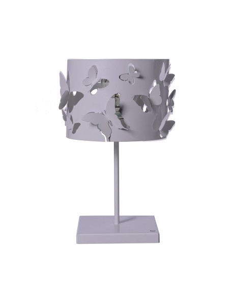 Arti & Mestieri - Lampada da tavolo moderna Farfallosa-gelso 20 x 20 x 37,2H cm