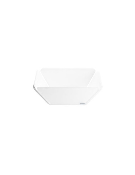 Vesta Home - Cestino Pane Like Water·bianco Monosatinato·21 X 21 X 7,5 H Th. 5 Mm