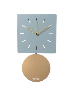 Arti & Mestieri - Orologio da parete di design Grace pendolo-verde marino/ oro laccato 24 x 43,5 cm di altezza (profondità 4 cm) 2