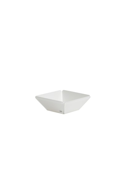 Vesta Home - Cestino Pane Like Water·bianco Monosatinato·21 X 21 X 7,5 H Th. 5 Mm