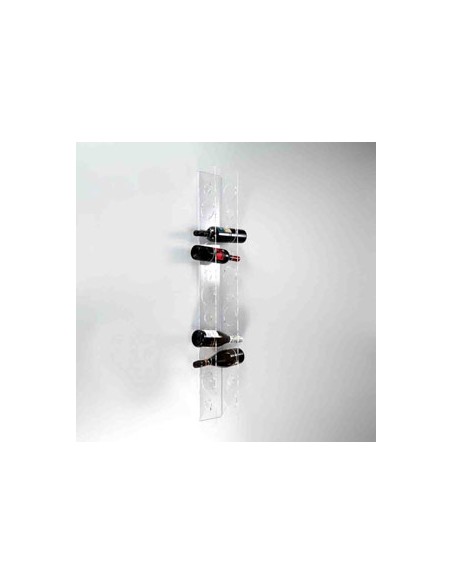 Vesta Home - Portabottiglie Eno Big·trasparente·15,5 X 13 X 125 H Th. 5 Mm