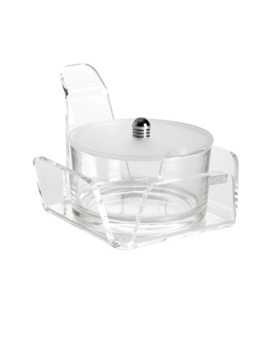 Vesta Home - Formaggera Tonda Like Water·trasparente·10,5 X 10,5 X 10 H Th. 5 Mm