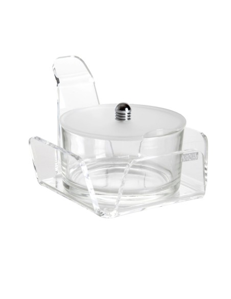 Vesta Home - Formaggera Tonda Like Water·trasparente·10,5 X 10,5 X 10 H Th. 5 Mm