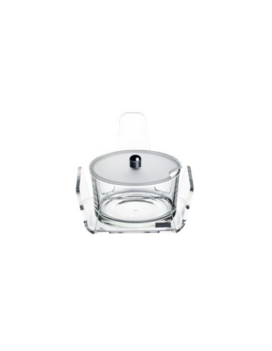 Vesta Home - Formaggera Tonda Like Water·trasparente·10,5 X 10,5 X 10 H Th. 5 Mm