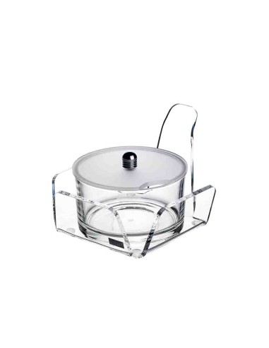 Vesta Home - Formaggera Tonda Like Water·trasparente·10,5 X 10,5 X 10 H Th. 5 Mm