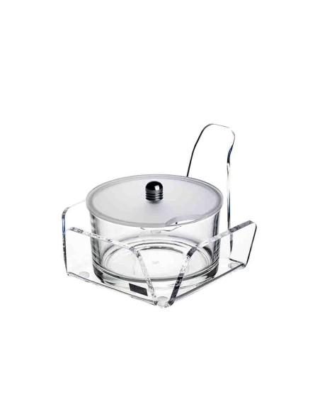 Vesta Home - Formaggera Tonda Like Water·trasparente·10,5 X 10,5 X 10 H Th. 5 Mm