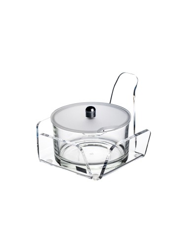 Vesta Home - Formaggera Tonda Like Water·trasparente·10,5 X 10,5 X 10 H Th. 5 Mm