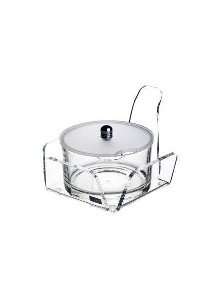 Vesta Home - Formaggera Tonda Like Water·trasparente·10,5 X 10,5 X 10 H Th. 5 Mm