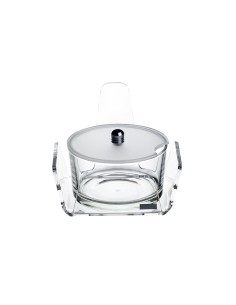 Vesta Home - Formaggera Tonda Like Water·trasparente·10,5 X 10,5 X 10 H Th. 5 Mm