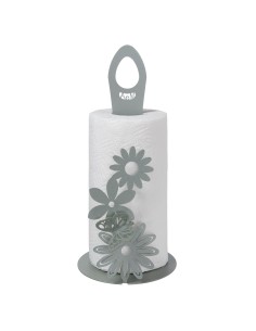 Arti & Mestieri - Porta rotoli da cucina Margherite-Diametro-giada 15 x 33 cm di altezza