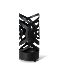 Arti & Mestieri - Portaombrelli moderno Optical-Diametro-nero 23 cm x 54 cm di altezza 2