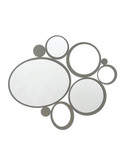 Arti & Mestieri - Specchio particolare da parete Bubbles-90 x-fango 79h cm
