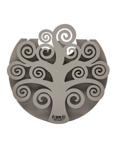 Arti & Mestieri - Porta umidificatore Albero della Vita-20 x-fango 20 cm di altezza 2