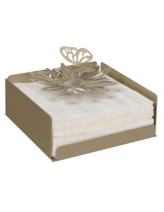 Arti & Mestieri - Portatovaglioli Margherite-17 x-miele 17 x 12 cm di altezza