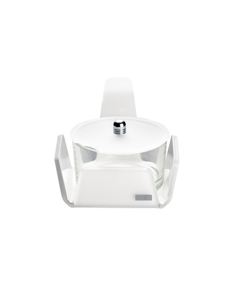 Vesta Home - Formaggera Tonda Like Water·bianco Monosatinato·10,5 X 10,5 X 10 H Th. 5 Mm