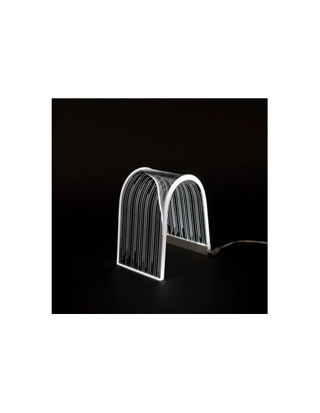Vesta Home - Lampada Piccola Arc·line·15,5 X 10.5 X 17,5 H Th. 10 Mm