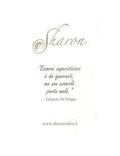 Sharon Italia - Corno in porcellana decorato azzurro e argento con supporto in plex 2