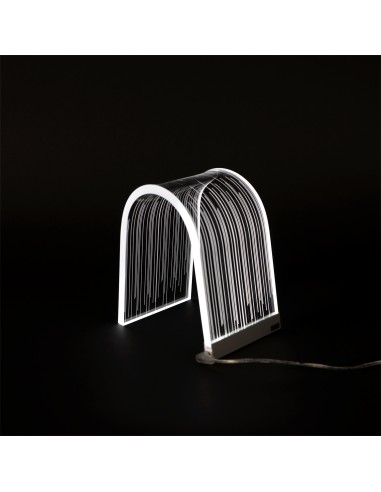 Vesta Home - Lampada Piccola Arc·line·15,5 X 10.5 X 17,5 H Th. 10 Mm