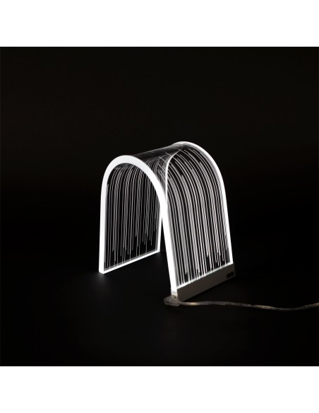 Vesta Home - Lampada Piccola Arc·line·15,5 X 10.5 X 17,5 H Th. 10 Mm
