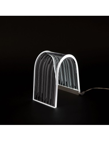 Vesta Home - Lampada Piccola Arc·line·15,5 X 10.5 X 17,5 H Th. 10 Mm