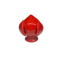 Sharon Italia - Pumo in ceranica rosso cm 8,5 x 12h