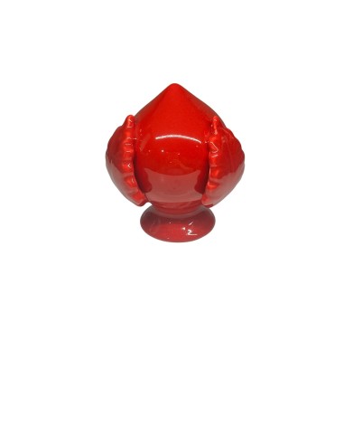 Sharon Italia - Pumo in ceranica rosso cm 8,5 x 12h