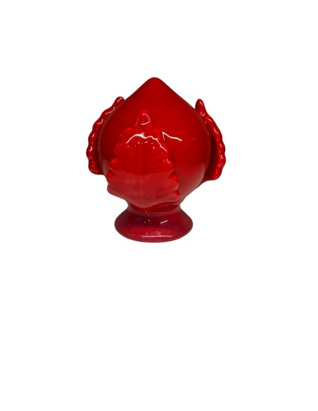Sharon Italia - Pumo in ceranica rosso cm 8,5 x 12h