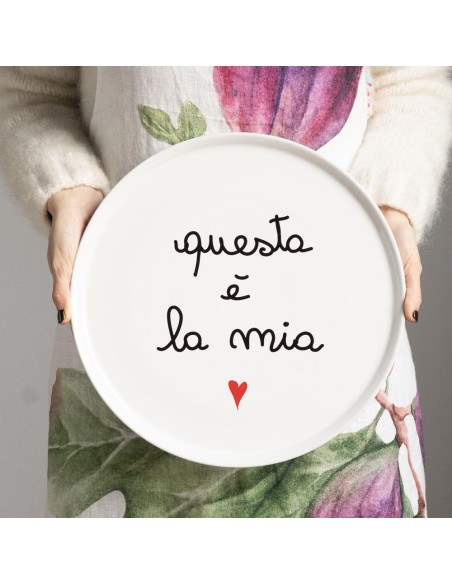 Simple Day - Piatto Pizza 31.5cm Questa E' La Mia Nuova Forma