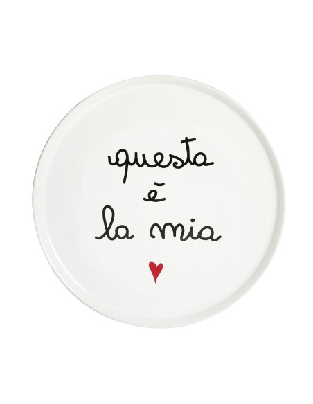 Simple Day - Piatto Pizza 31.5cm Questa E' La Mia Nuova Forma