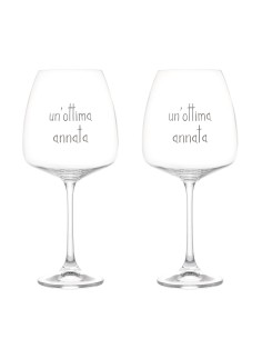 Simple Day - Set 2 Calici 77cl Un Ottima Annata