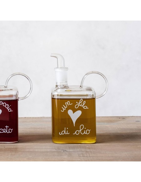 Simple Day - Bottiglia in Vetro 400ml Un Filo di Olio