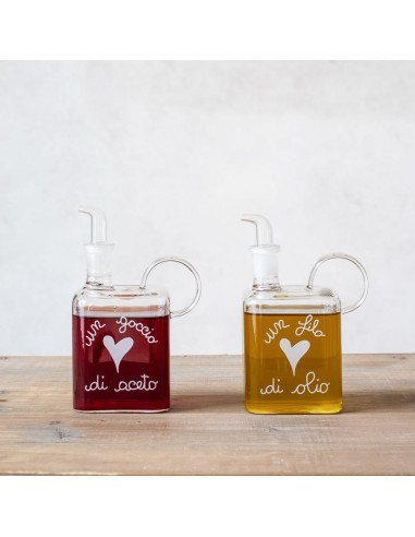 Simple Day - Bottiglia in Vetro 400ml Un Filo di Olio