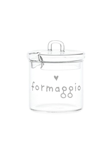 Simple Day - Formaggera in Vetro Ø9cm Formaggio